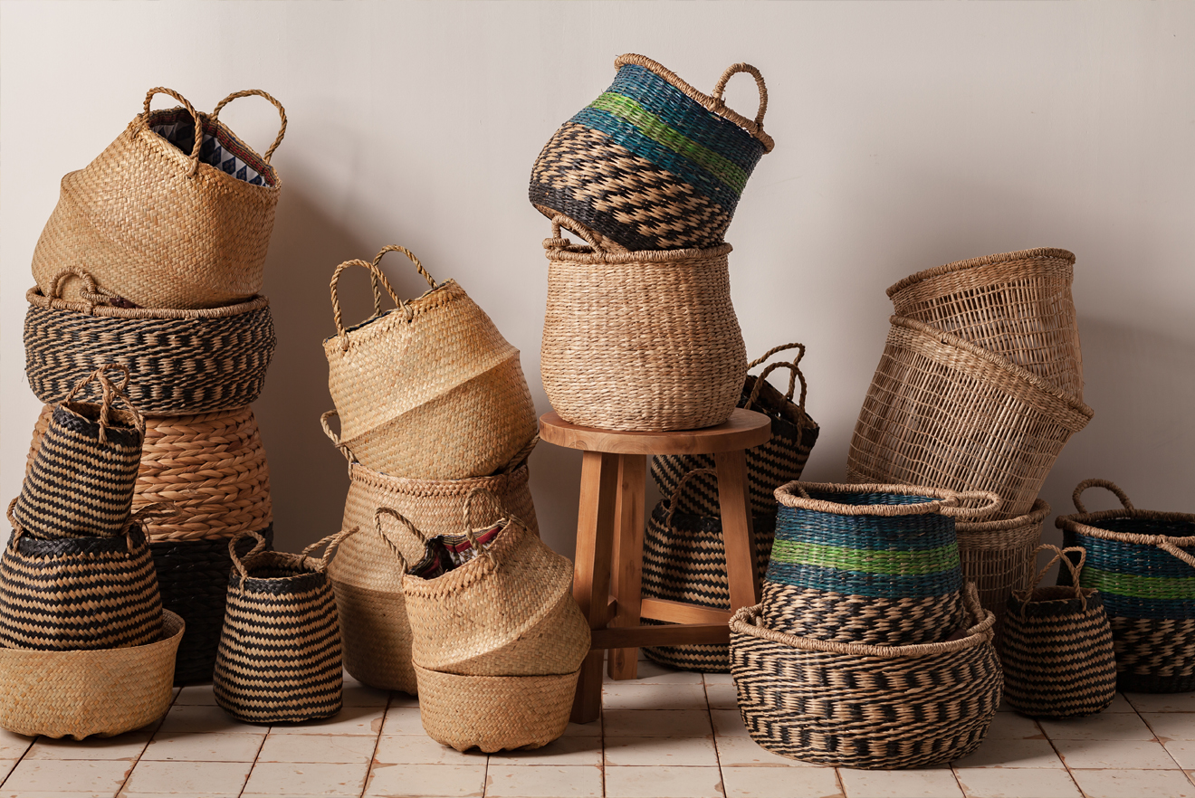 Ideas para decorar con cestas de mimbre - El Blog de Due-Home