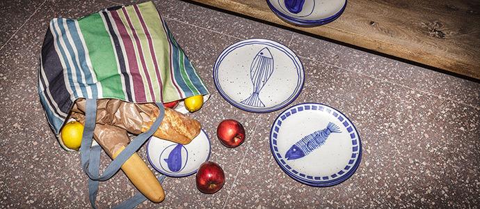 Renew your tableware with Barbate ceramic plates